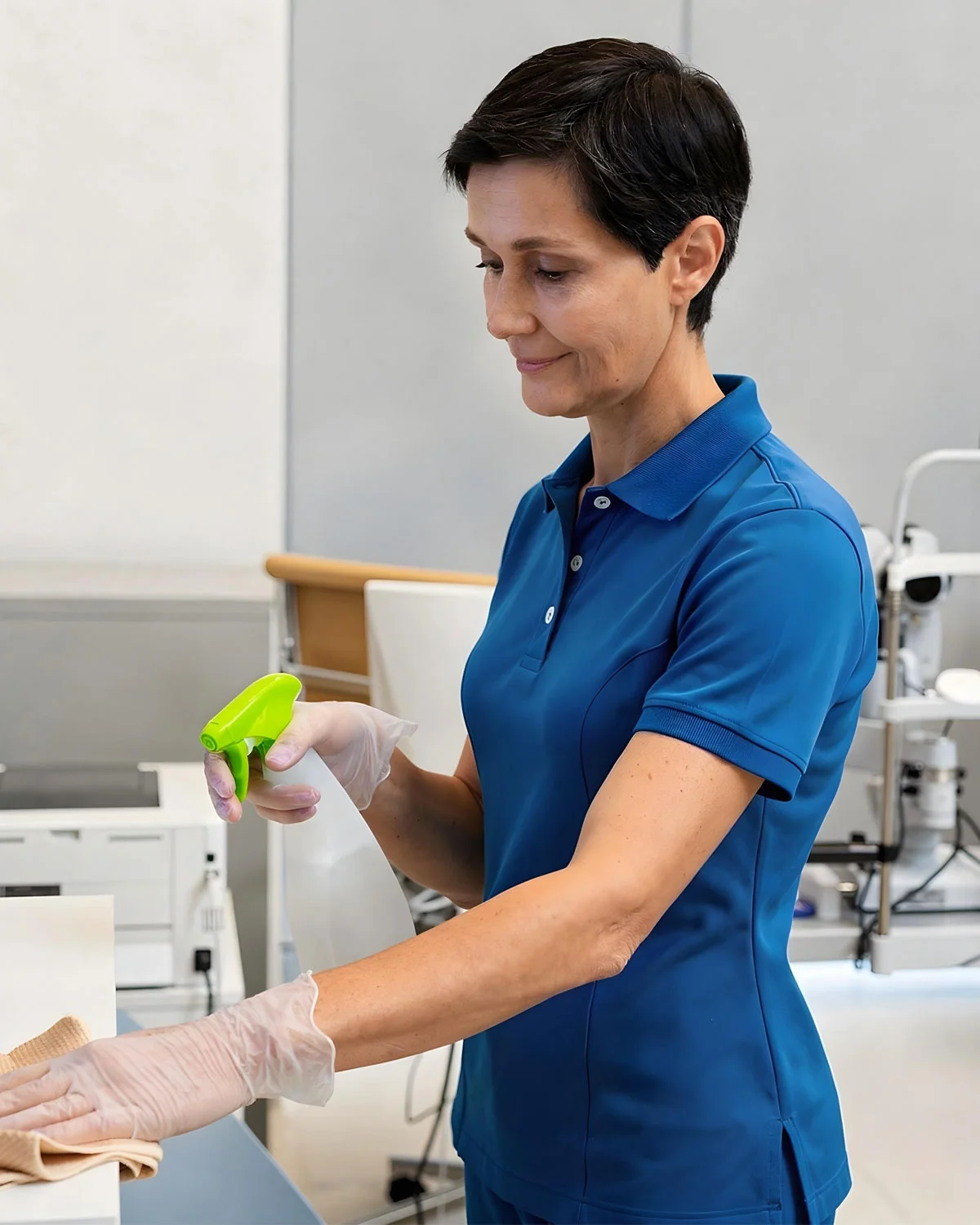 Pathogen-Free Patient Care & Clinic Facilities - Professional service demonstration